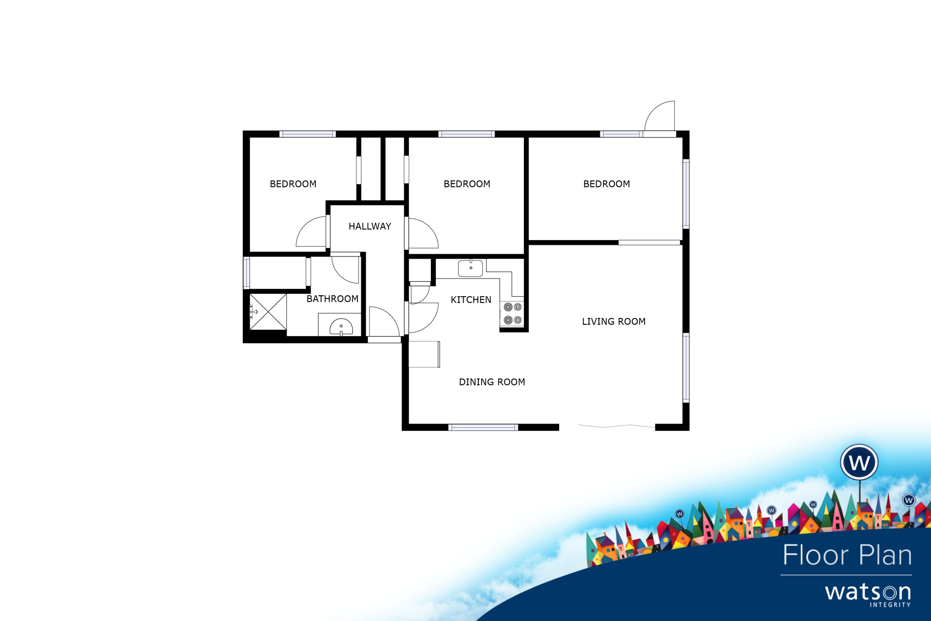 Property Picture: Classic Beach Bach with Room to Relax