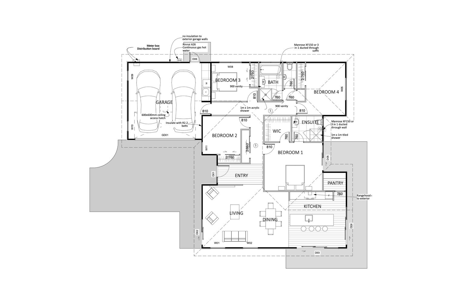 Kelvin Grove - 4 Bedrooms