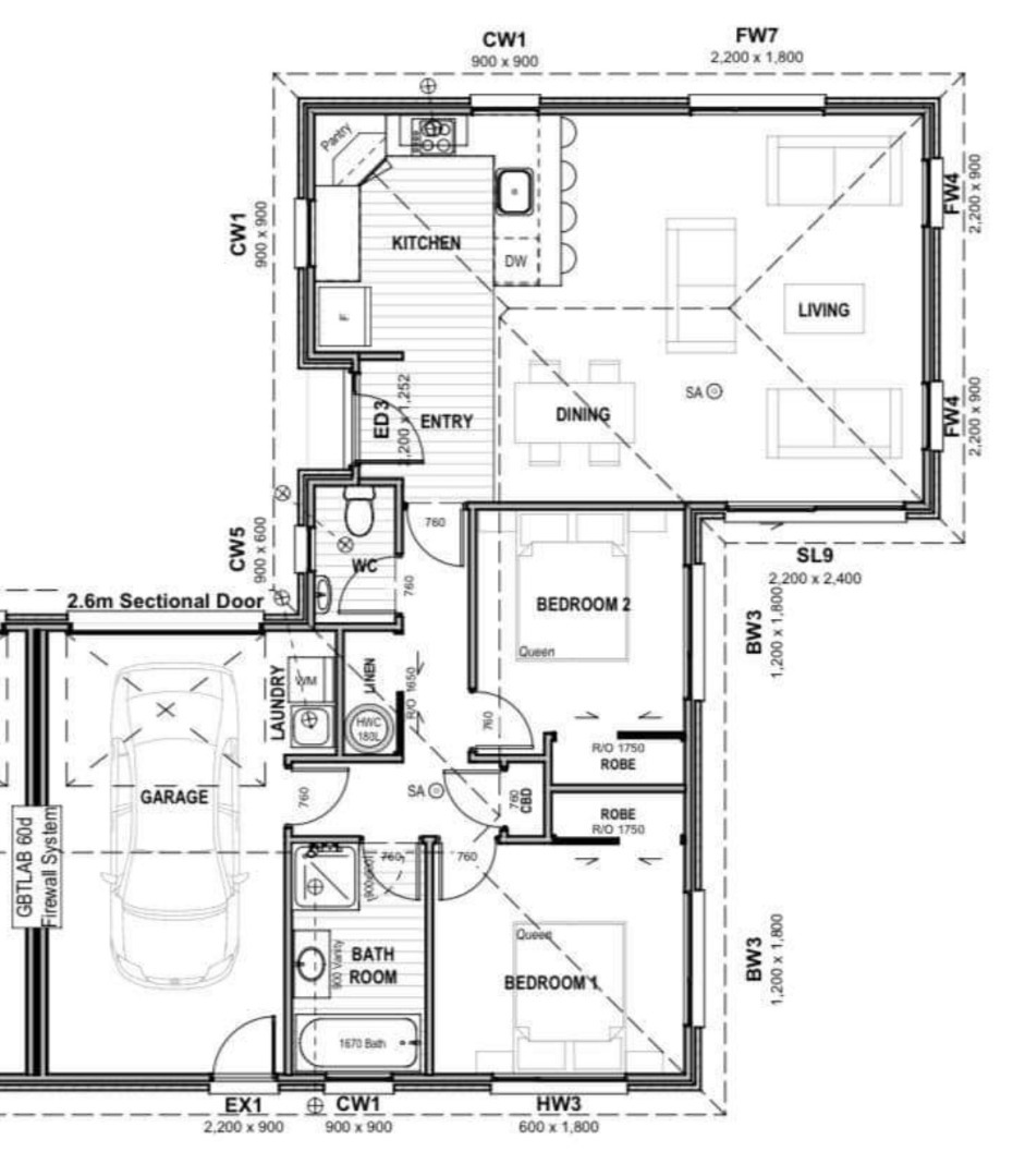 Sanson - 2 bedrooms
