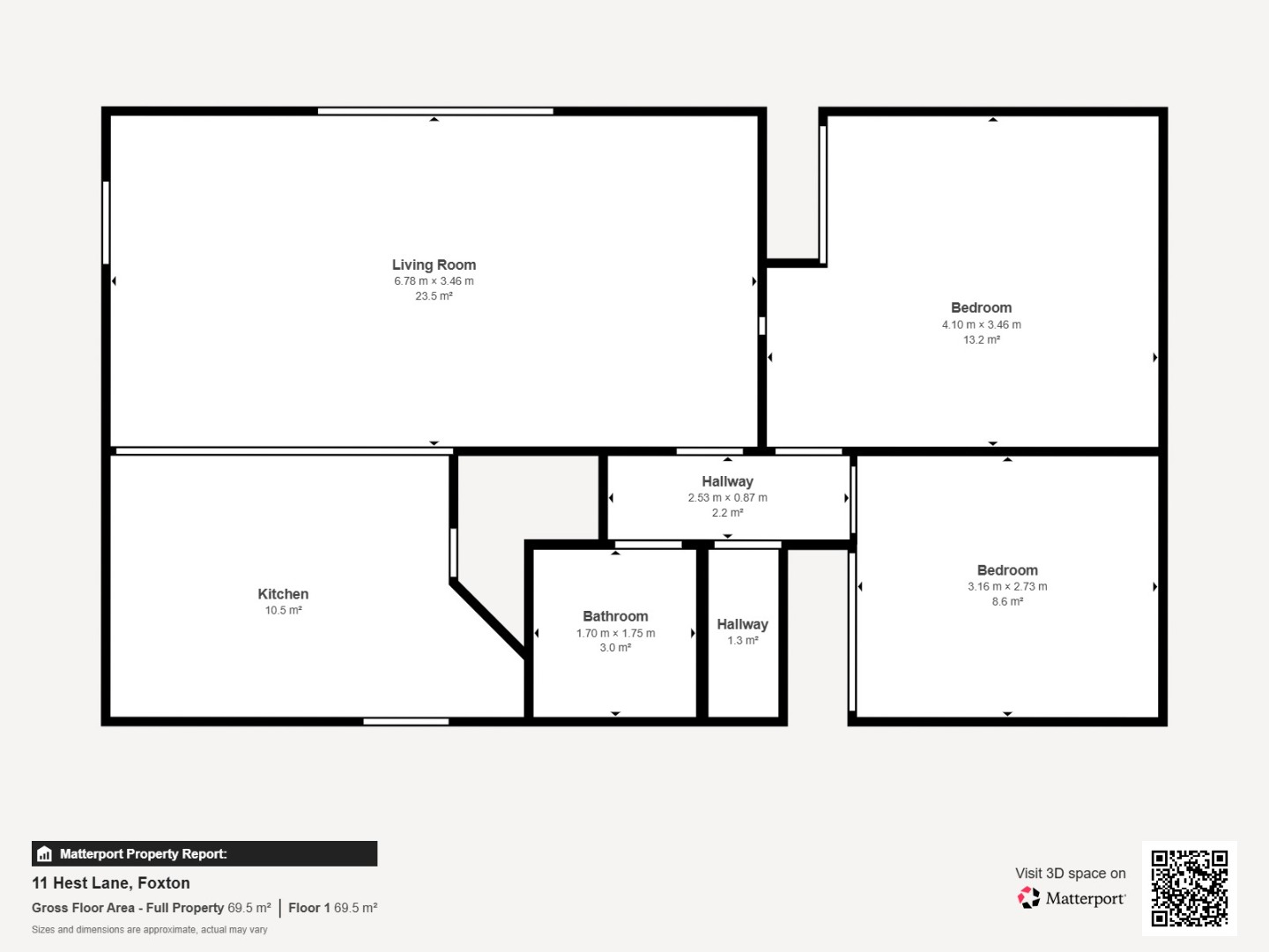 Foxton - 2 Bedrooms