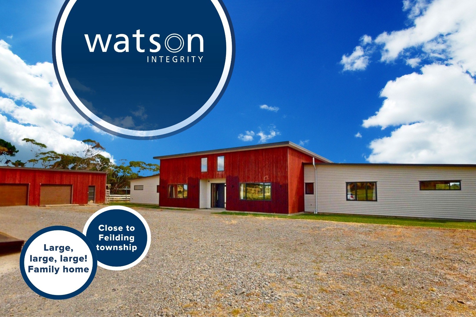 Mt Biggs - 4 bedrooms, 3 bathrooms 